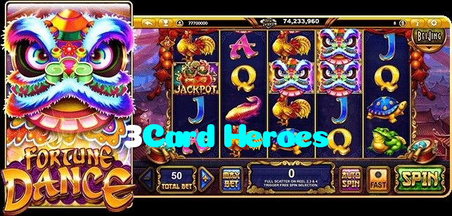 available types of 3Card Heroes bet including pre-match live express and system bets